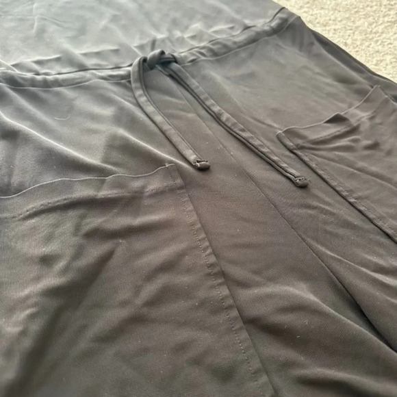 & Other Stories Sleeveless Drawstring Romper Black Women's US 4 - Picture 7 of 7